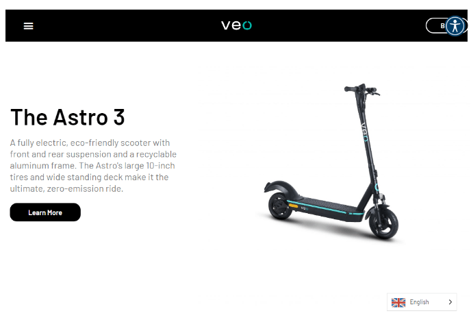 Veo - Best for equipment options